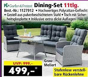 Dining-Set 11tlg.
