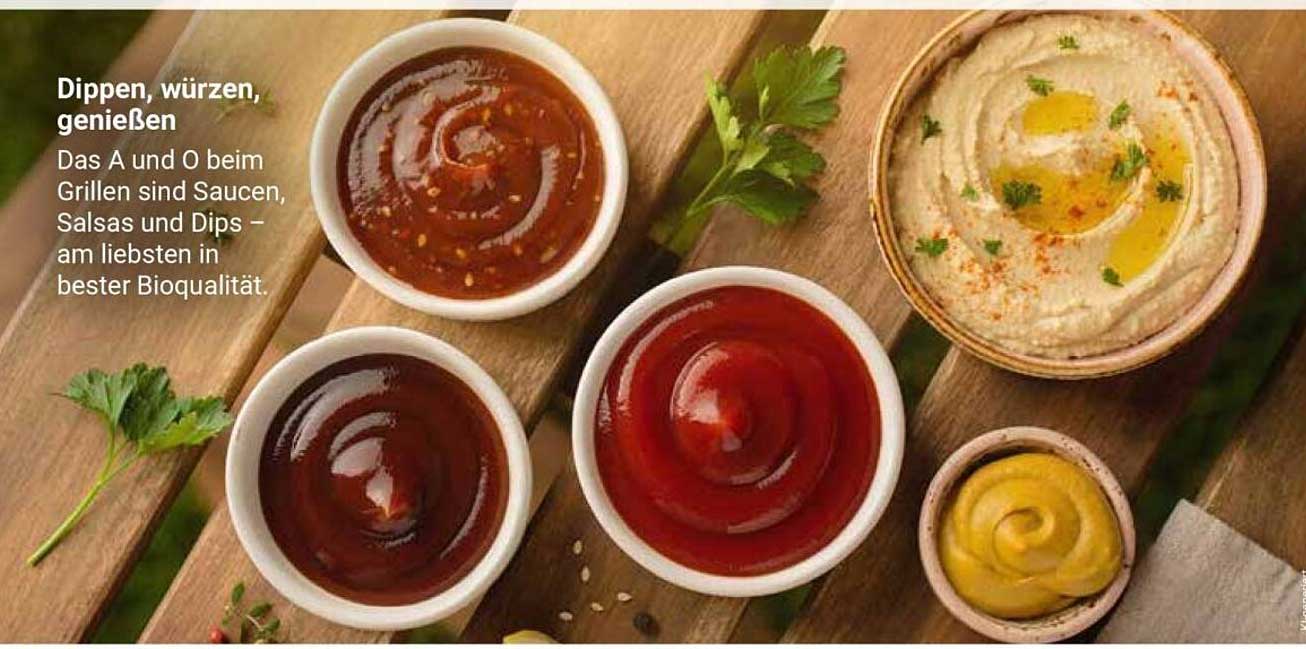 Dippen, würzen, genießen