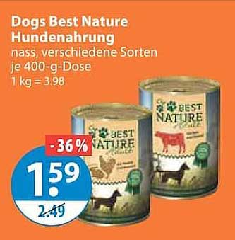 Dogs Best Nature Hundenahrung