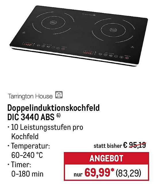 Doppelinduktionskochfeld DIC 3440 ABS