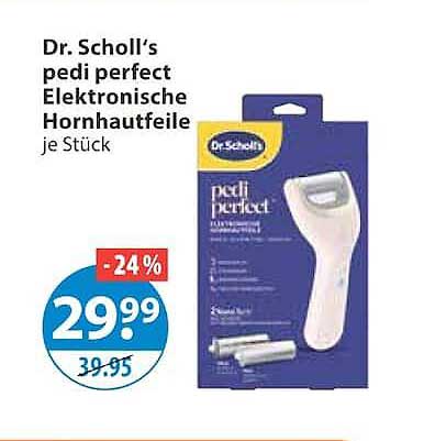 Dr. Scholl's pedi perfect Elektronische Hornhautfeile je Stück
