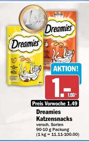 Dreamies Katzensnacks