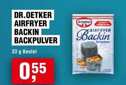 DR.OETKER AIRFRYER BACKIN BACKPULVER 33 g Beutel