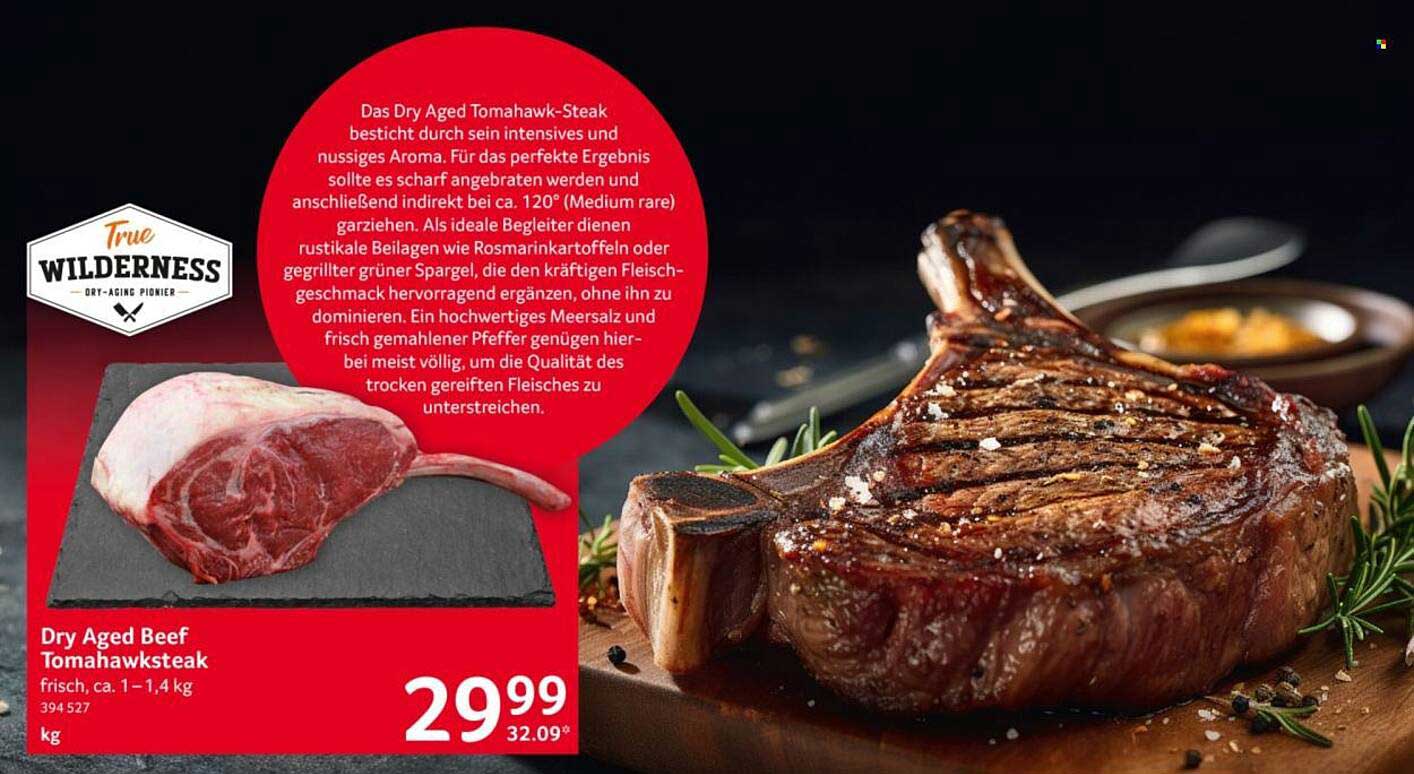 Dry Aged Beef Tomahawksteak