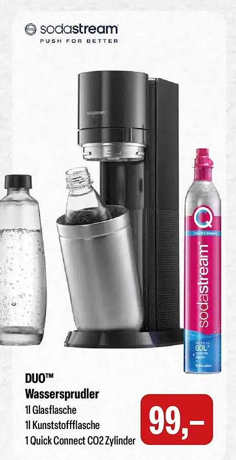DUO™ Wassersprudler