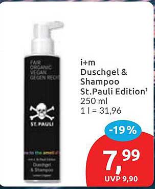 Duschgel & Shampoo St.Pauli Edition¹ 250 ml 1 l = 31,96