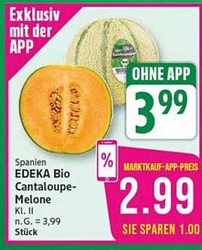 EDEKA Bio Cantaloupe-Melone