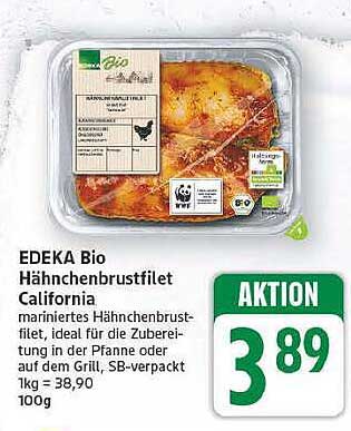EDEKA Bio Hähnchenbrustfilet California