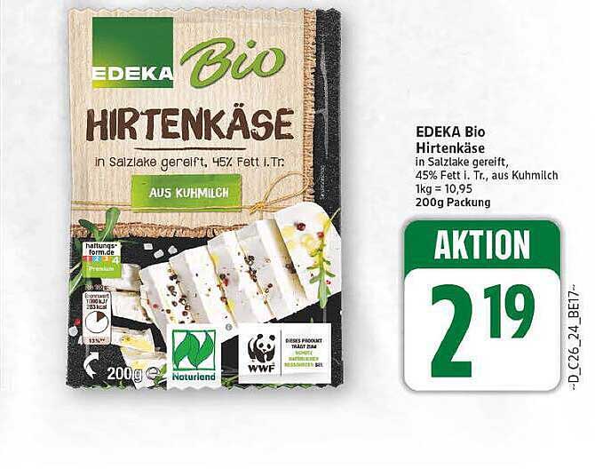 EDEKA Bio Hirtenkäse