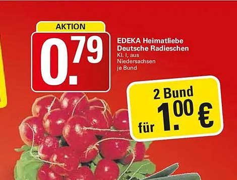 EDEKA Heimatliebe Deutsche Radieschen