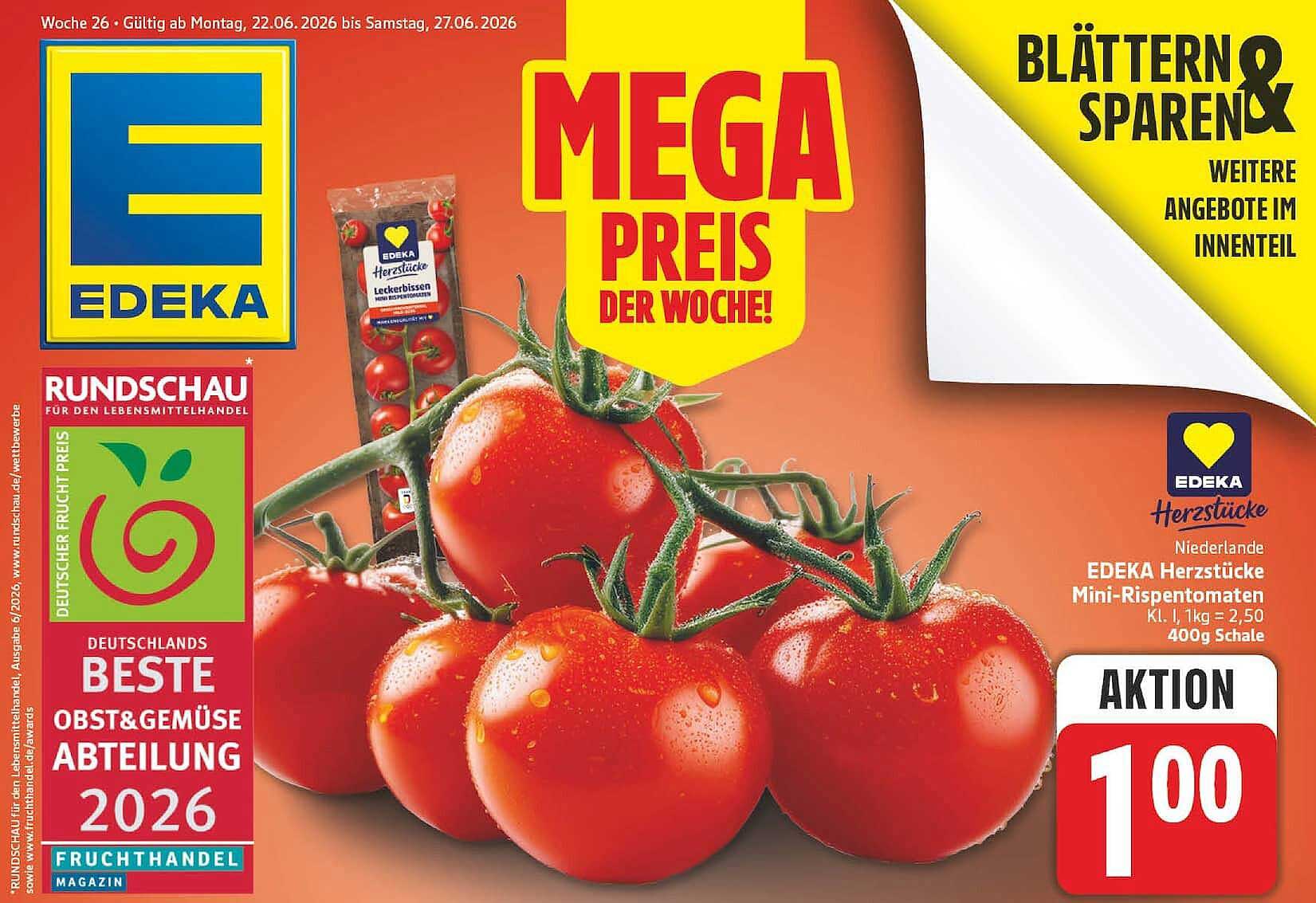 EDEKA Herzstücke Mini-Rispentomaten