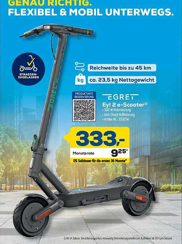 EGRET Ey! 2 e-Scooter
