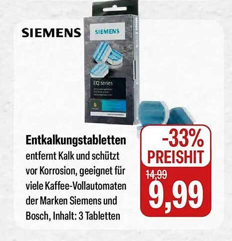 Entkalkungstabletten