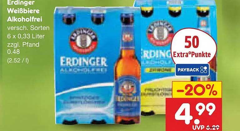 Erdinger Weißbiere Alkoholfrei