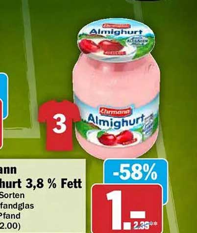 Ermann Almighurt 3,8 % Fett