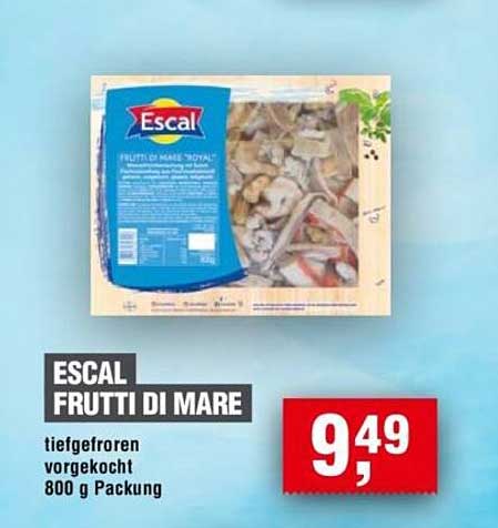 ESCAL FRUTTI DI MARE