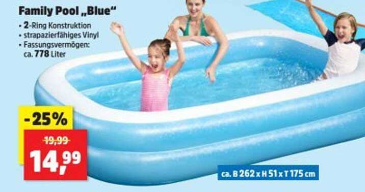Family Pool „Blue“