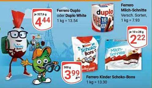 Ferrero Duplo White oder Duplo White