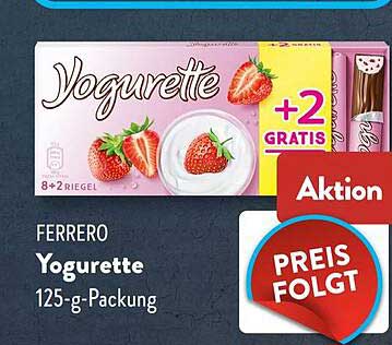 Ferrero Yogurette 125-g-Packung