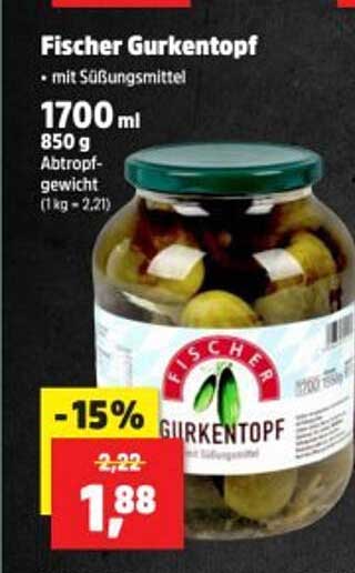 Fischer Gurkentopf