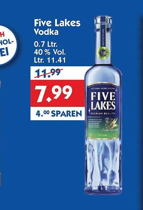 Five Lakes Vodka