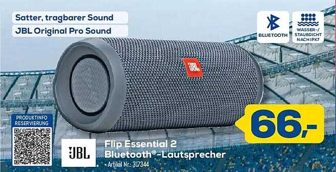 Flip Essential 2 Bluetooth®-Lautsprecher