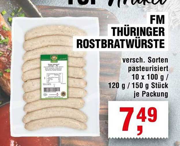 FM THÜRINGER ROSTBRATWÜRSTE
