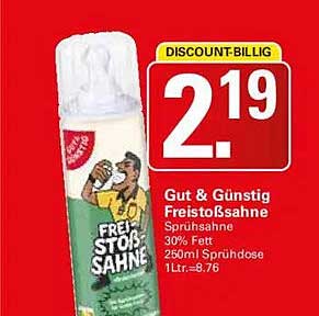 FREI STOß SAHNE