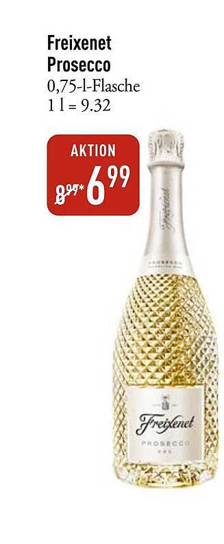 Freixenet Prosecco 0,75-l-Flasche 1 l = 9.32
