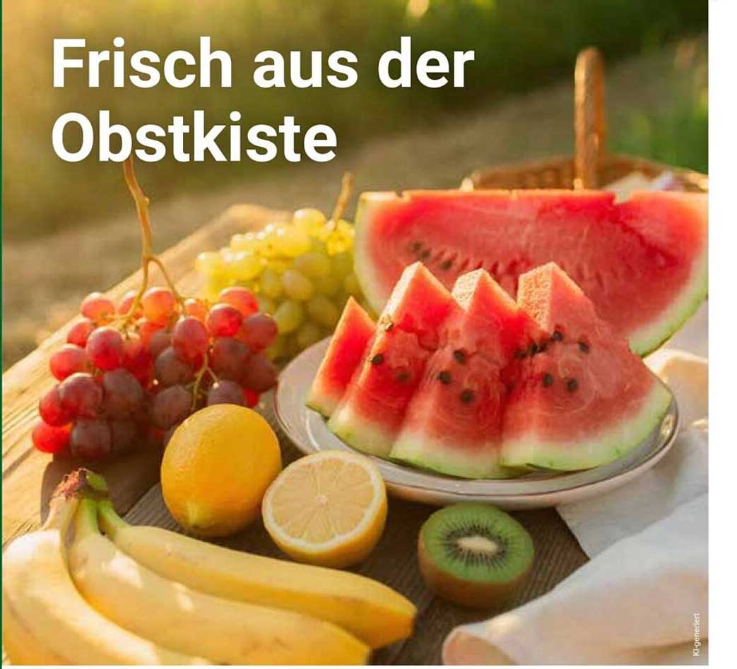 Frisch aus der Obstkiste