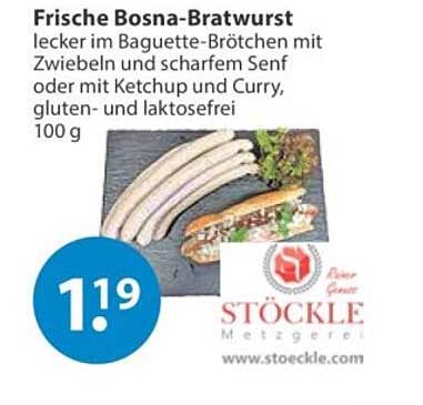 Frische Bosna-Bratwurst