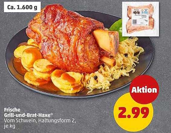 Frische Grill-und-Brat-Haxe*