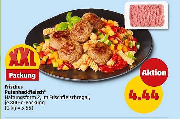 Frisches Putenhackfleisch*