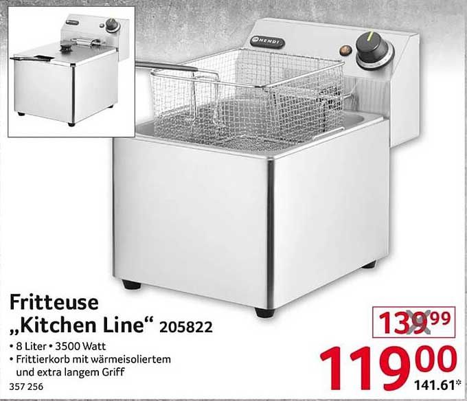 Fritteuse „Kitchen Line“ 205822