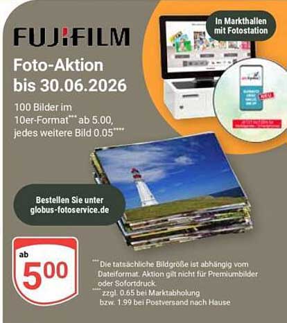 FUJIFILM Foto-Aktion bis 30.06.2026