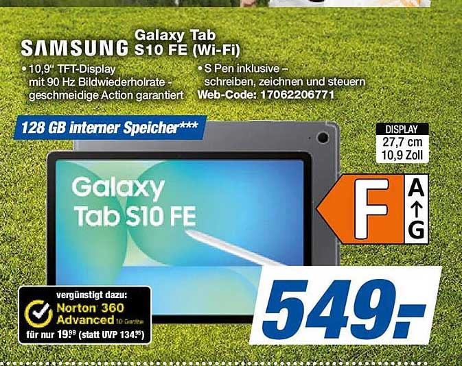 Galaxy Tab S10 FE (Wi-Fi)