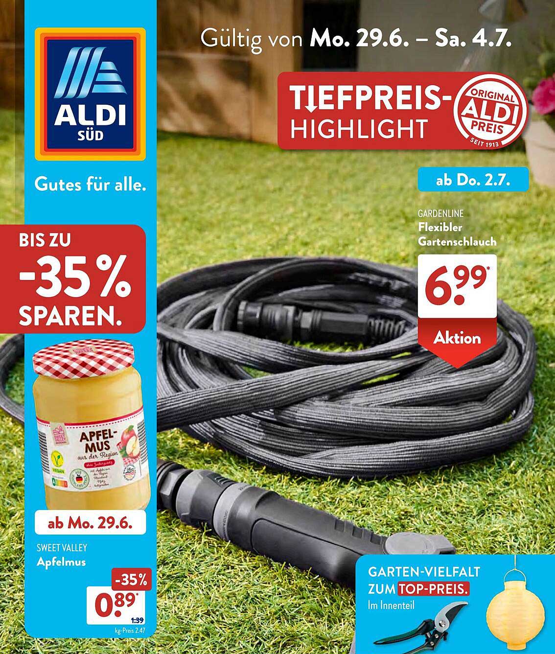 Gardenline Flexibler Gartenschlauch