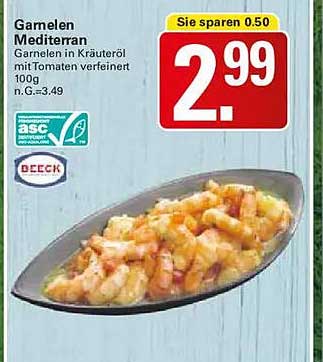 Garnelen Mediterran