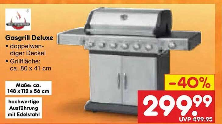 Gasgrill Deluxe