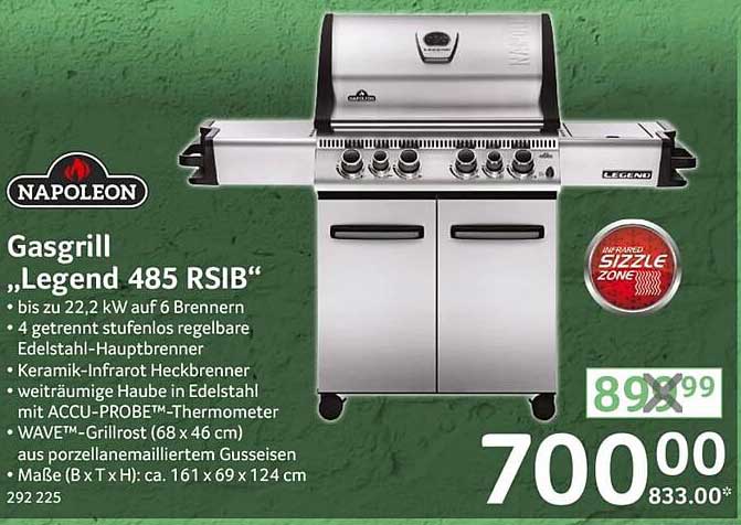 Gasgrill „Legend 485 RSIB“