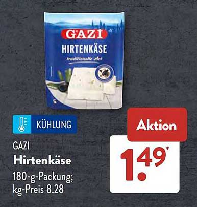 GAZI Hirtenkäse