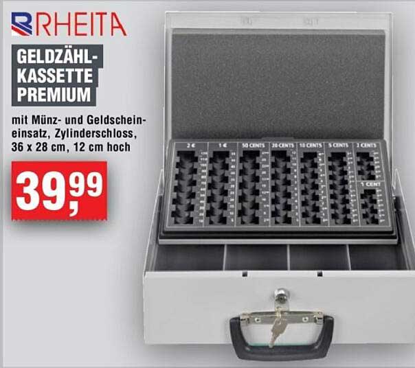 Geldzählkassette Premium