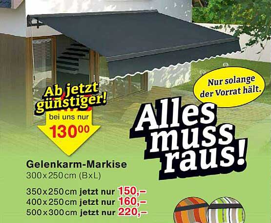 Gelenkarm-Markise