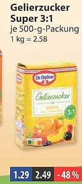 Gelierzucker Super 3:1