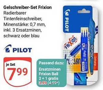 Gelschreiber-Set Frixion