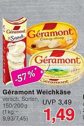 Géramont Weichkäse