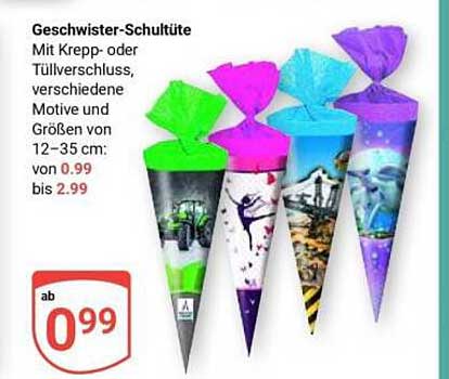 Geschwister-Schultüte
