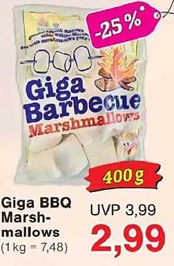 Giga BBQ Marshmallows