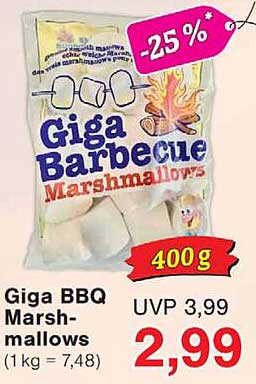 Giga BBQ Marshmallows
