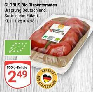 GLOBUS Bio Rispentomaten